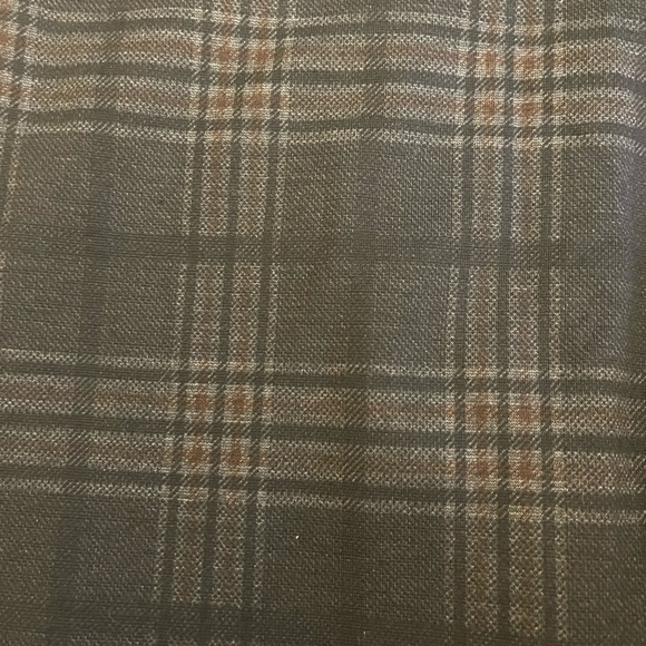 MeMoi NWT plaid slimming shaping legging. Size M/L. Black and gray plaid. - Picture 4 of 5